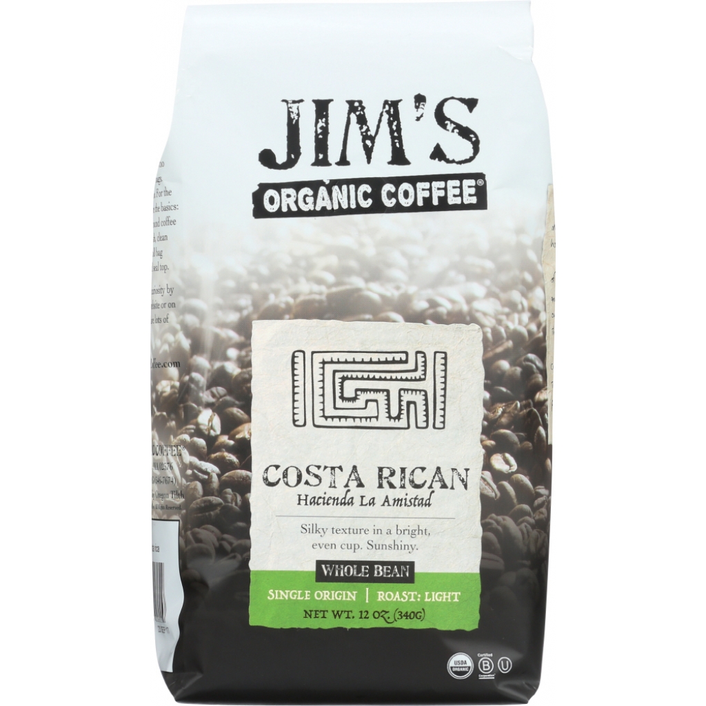 Costa Rican Organic Coffee - 12 oz