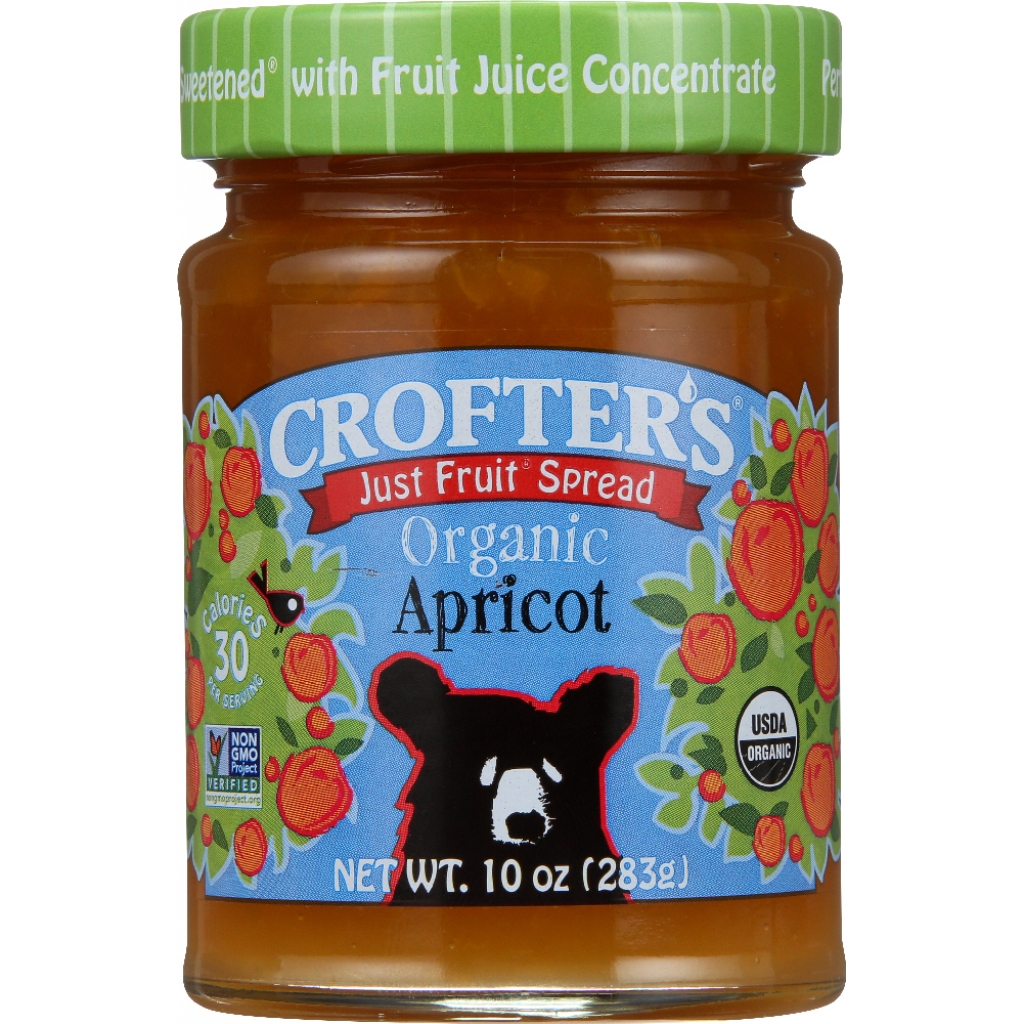 Organic Apricot Fruit Spread - 10 oz