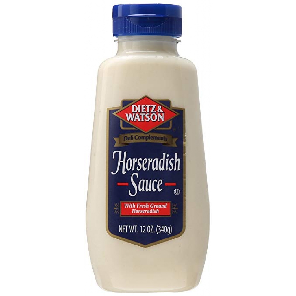 Freshly Ground Horseradish Sauce - 12 oz Creamy Condiment