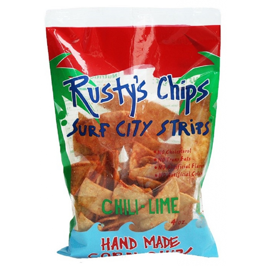 Chili Lime Corn Chips - Spicy & Tangy Snack