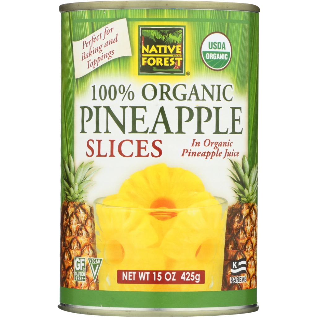 Native Forest Organic Pineapple Slices - 15 oz