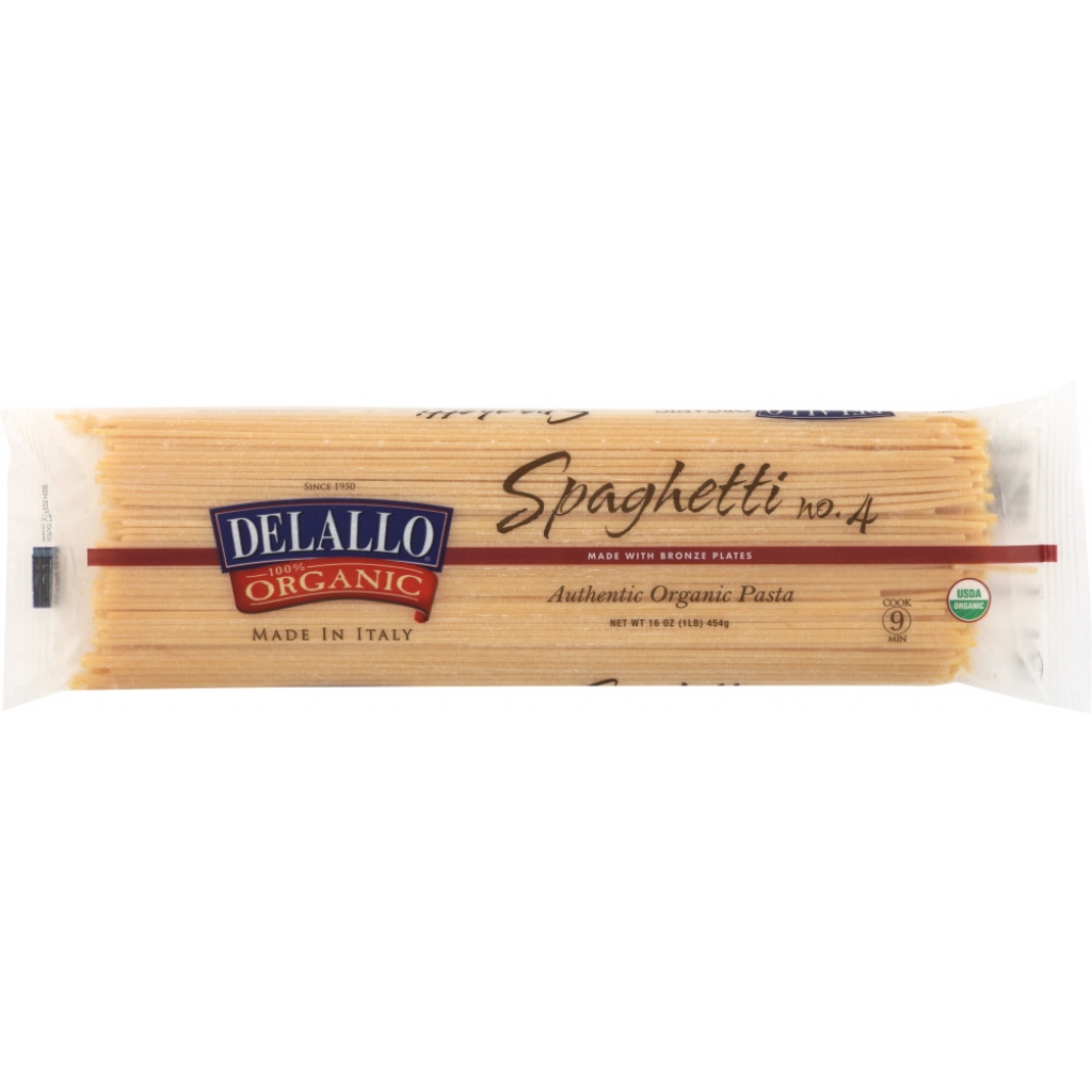 Organic Whole Wheat Spaghetti - 16 oz