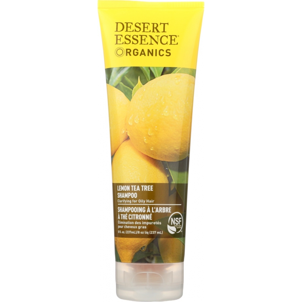 Lemon Tea Tree Shampoo - Nourishing and Clarifying - 8 oz