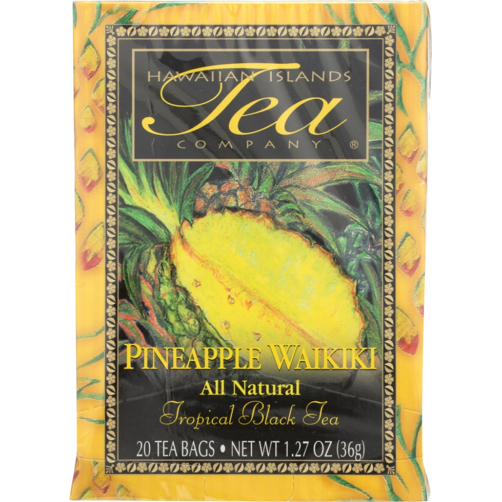 Hawaiian Islands Pineapple Waikiki Tea - 20 Pack