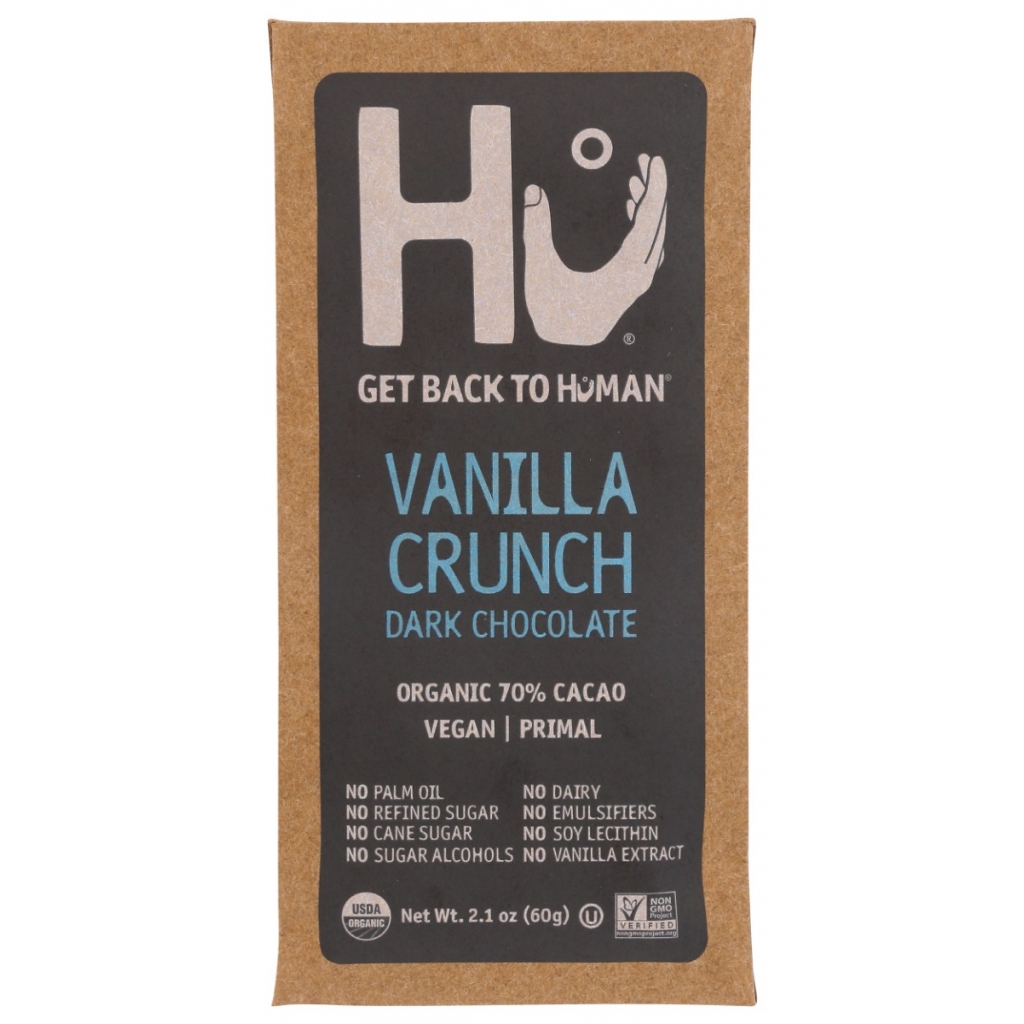 Organic Dark Chocolate Vanilla Quinoa Crunch Bar - 2.1 oz