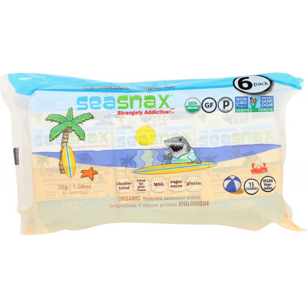 Snack Seaweed with Olive Oil - 1.08 oz