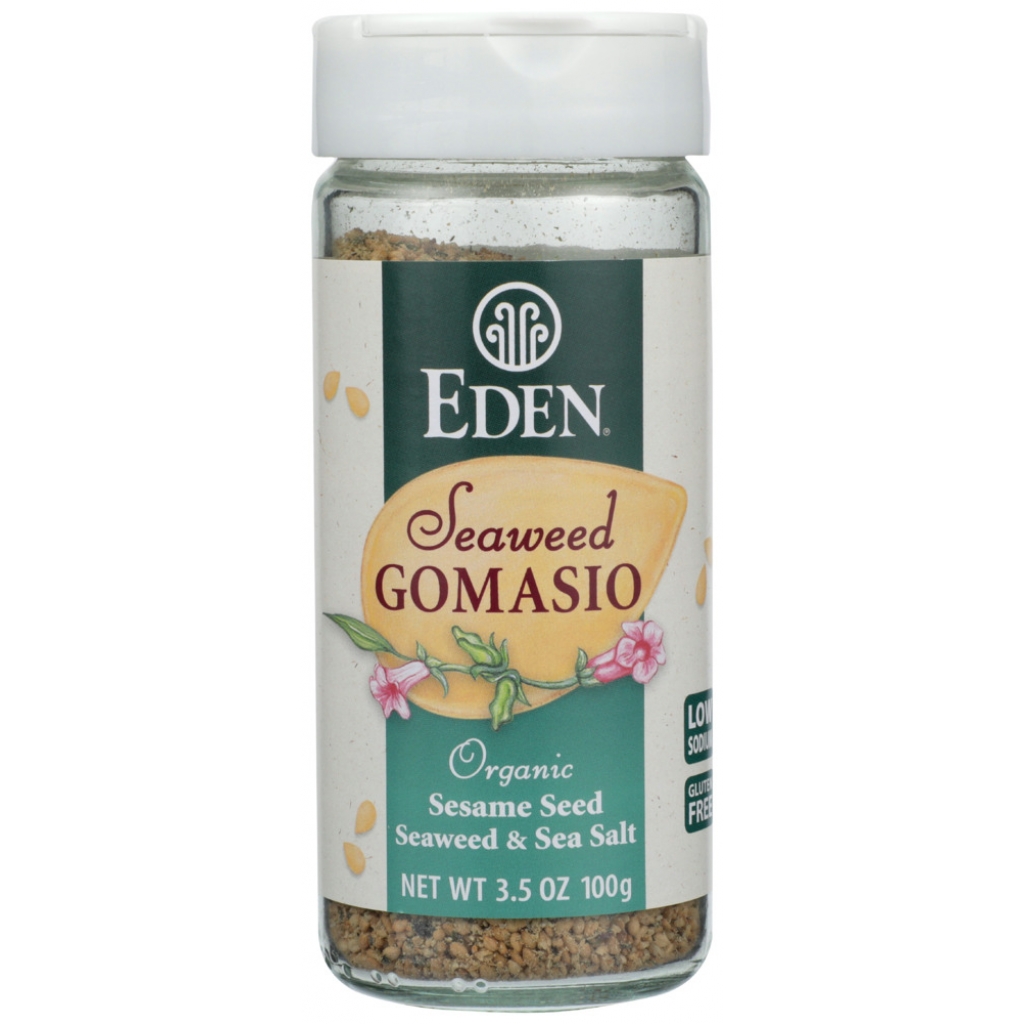 EDEN Foods Gomasio Seaweed Sesame Salt - 3.5 oz