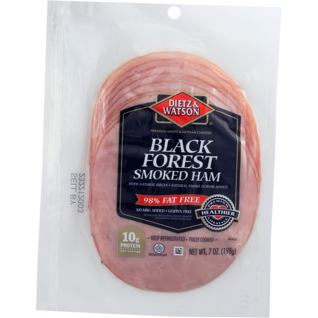 Dietz and Watson Black Forest Smoked Ham - 7 oz