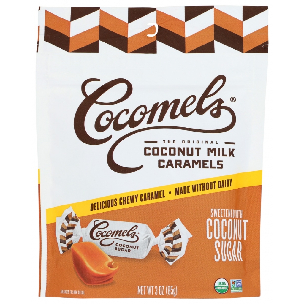 Coconut Sugar Cocomels - Vegan Treats, 3 oz