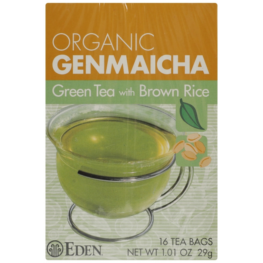 Organic Genmaicha Green Tea with Roasted Brown Rice