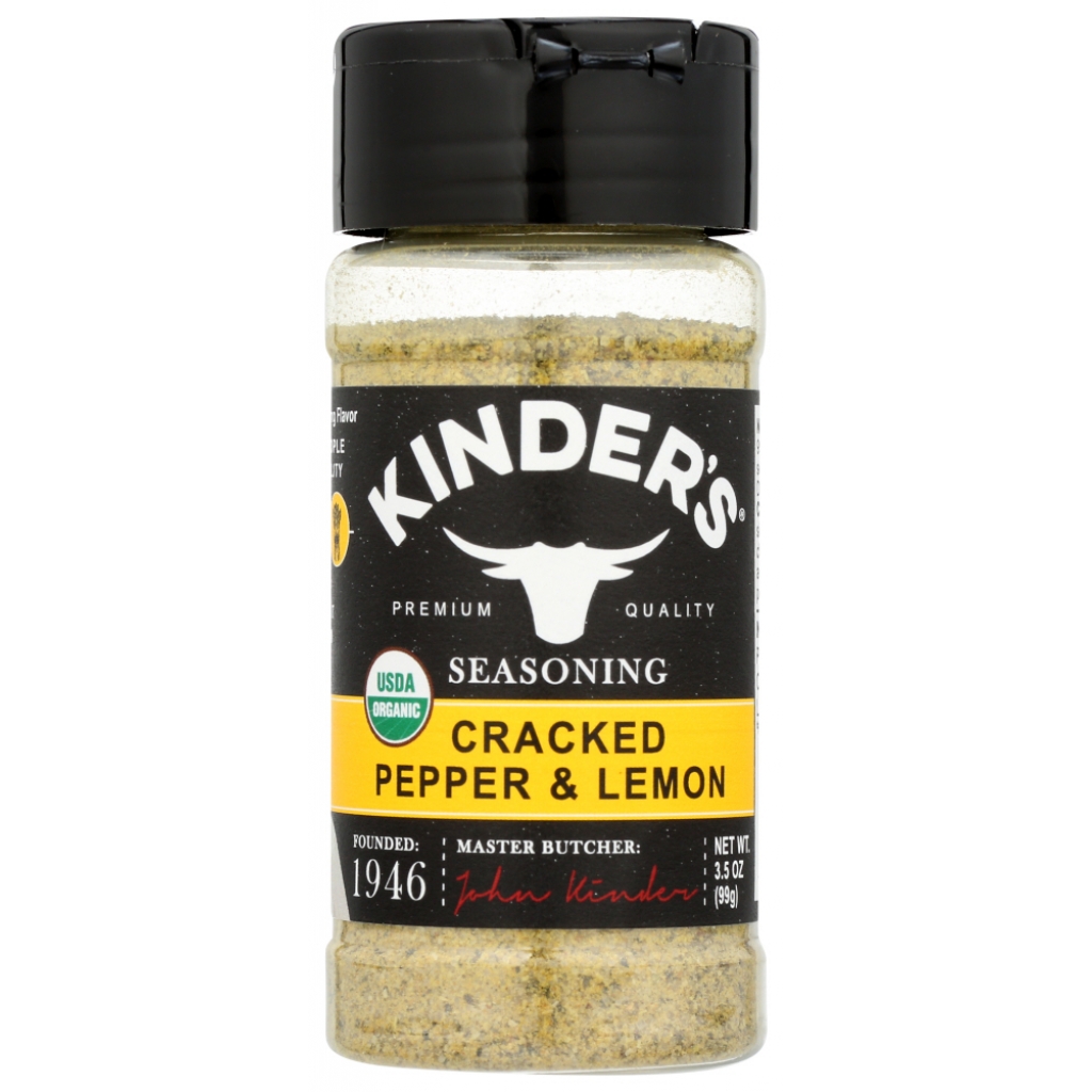 Organic Lemon Pepper Rub, 3.5 oz