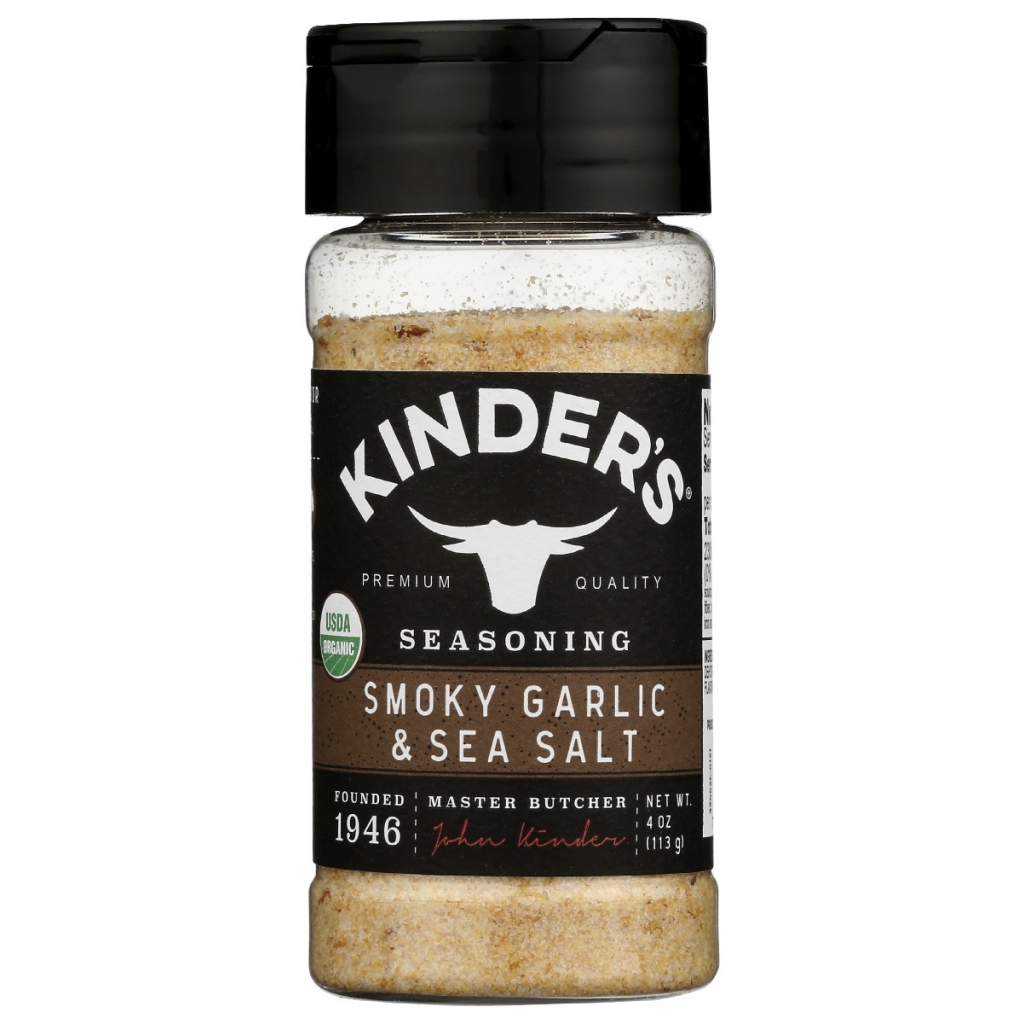 Organic Roasted Garlic Salt - 4 oz