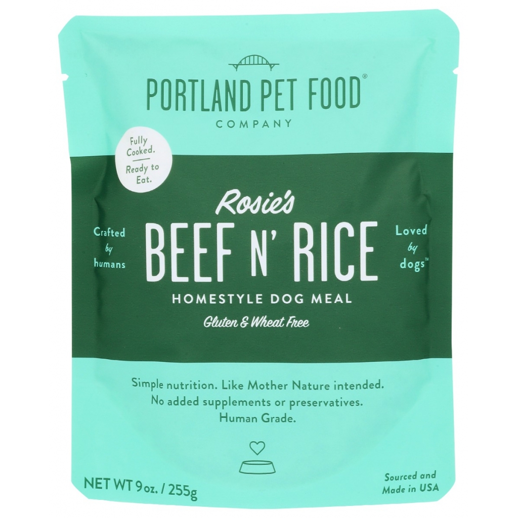 Rosie's Beef and Rice Dog Food, 9 oz