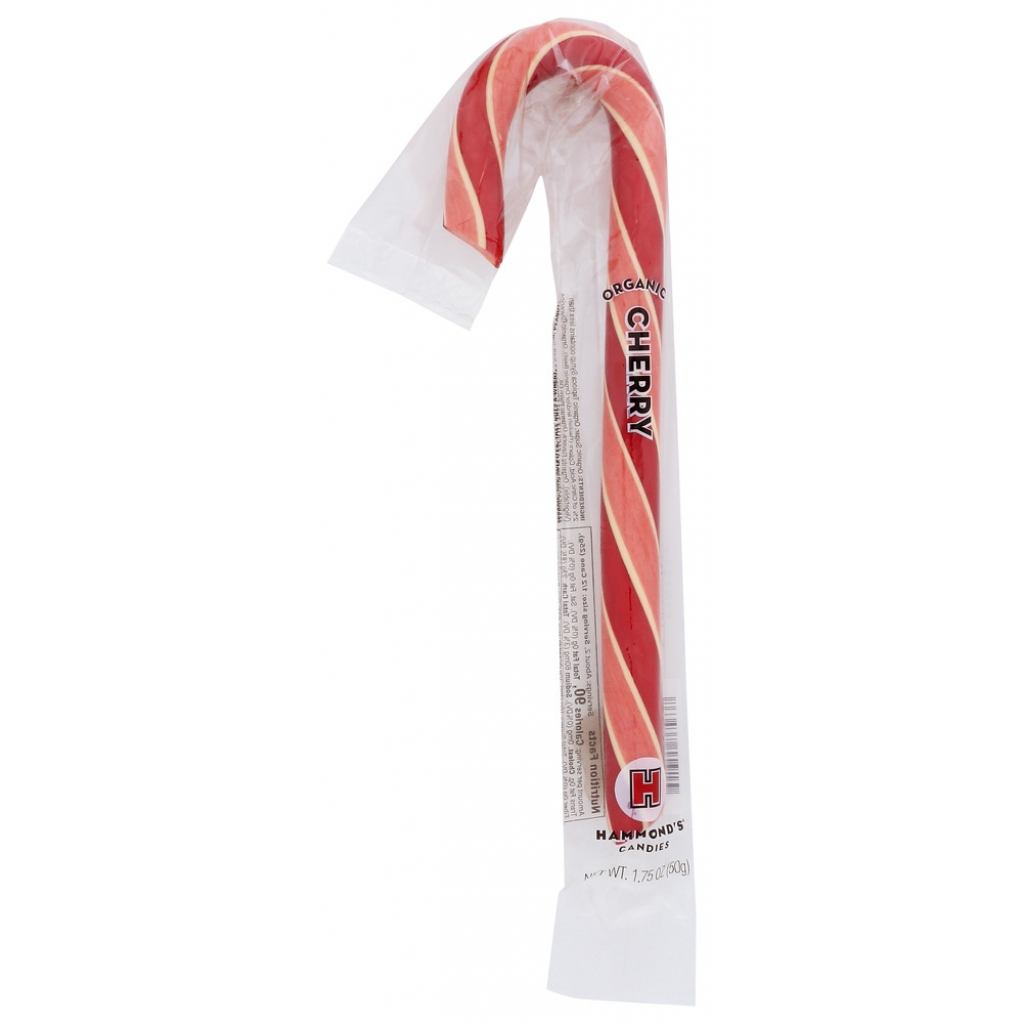 Organic Cherry Candy Cane - 1.75 oz