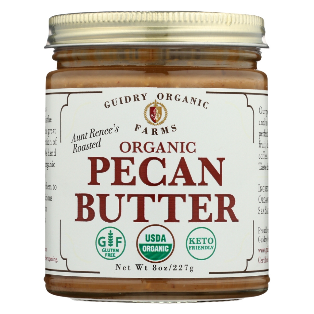 High-Quality Organic Butter Pecan, 8 oz