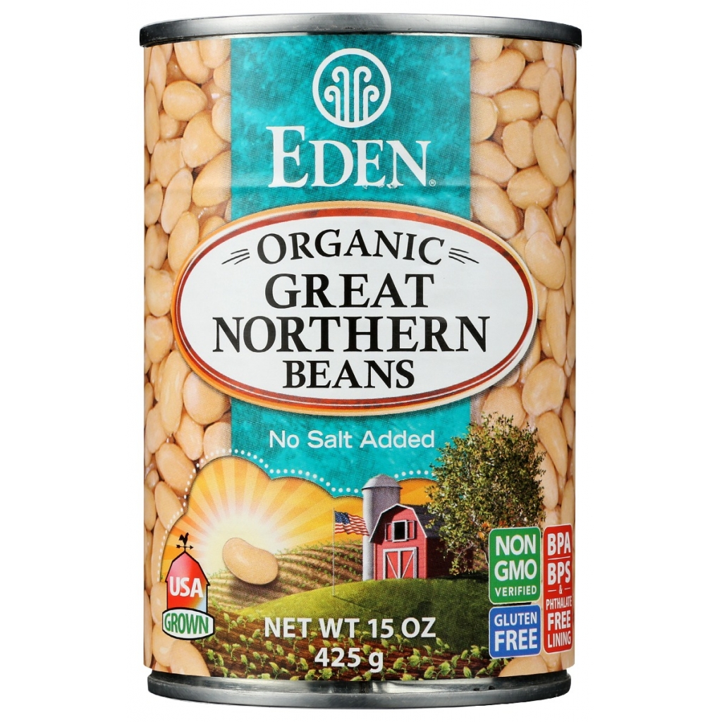 Organic Great Northern Beans, 15 oz