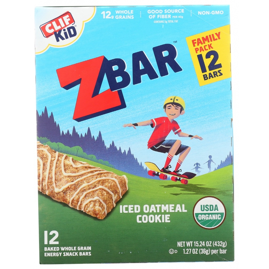 Iced Oatmeal Cookie ZBar Family Pack, 15.24 oz