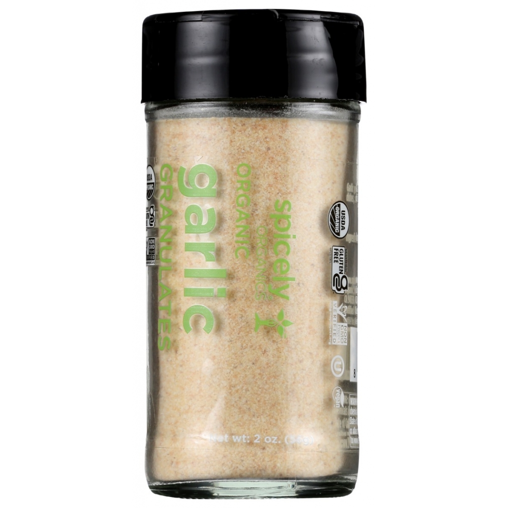 Organic Garlic Granulates Jar - 2 oz