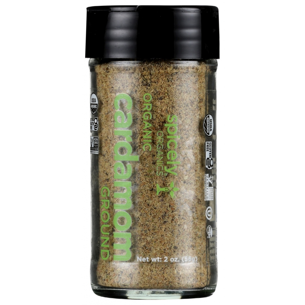 Organic Ground Cardamom - 2 oz