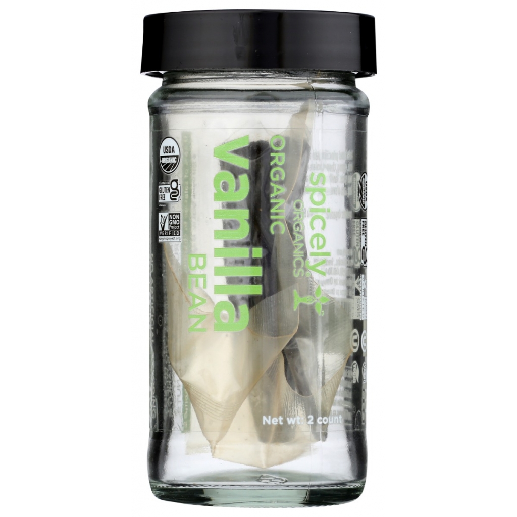 Organic Vanilla Bean Jar - 2 pcs