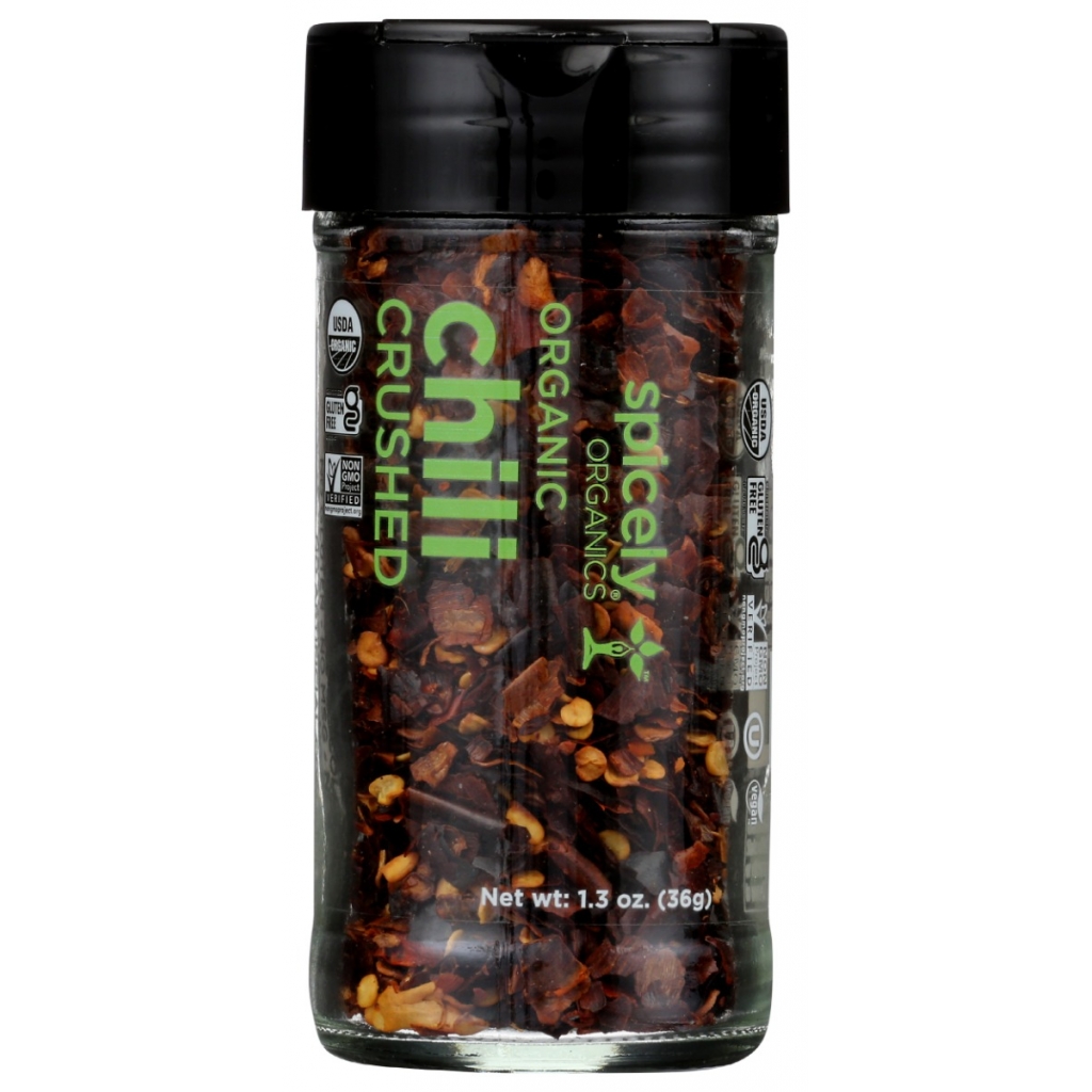 Crushed Organic Chili Pepper Jar - 1.3 oz