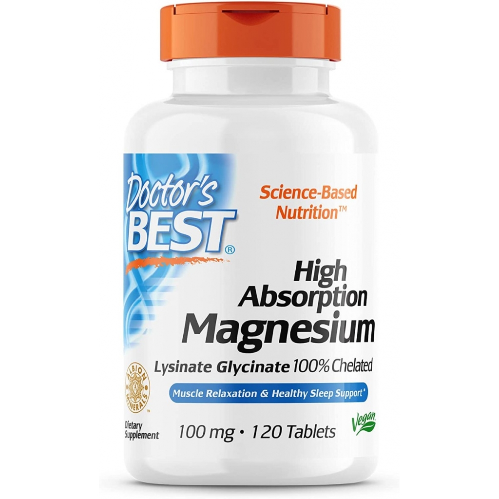 High Absorption Magnesium 100 mg - 120 Tablets