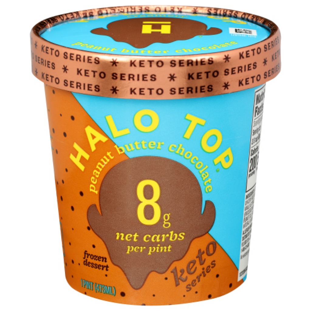 Peanut Butter Chocolate Keto Ice Cream - 1 pt