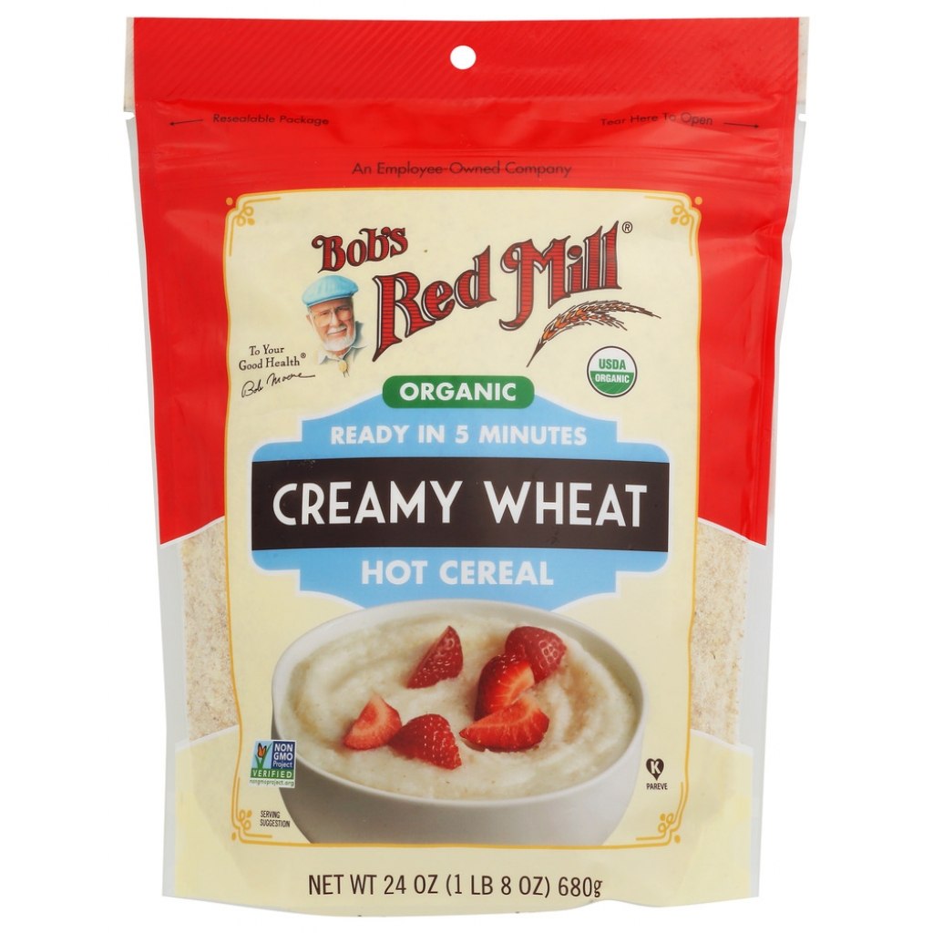 Organic Hot Cereal Farina Wheat - 24 oz