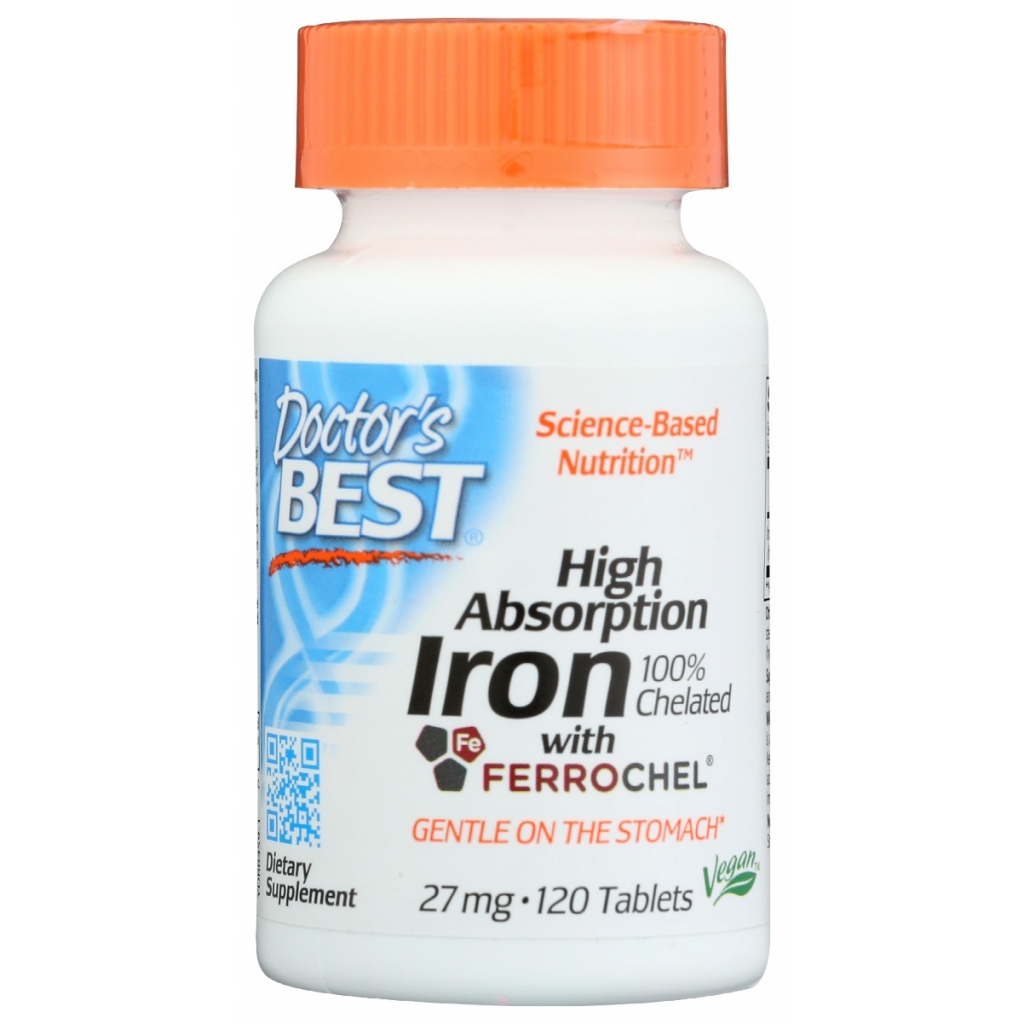 High Absorption Iron Supplement, 120 Tablets