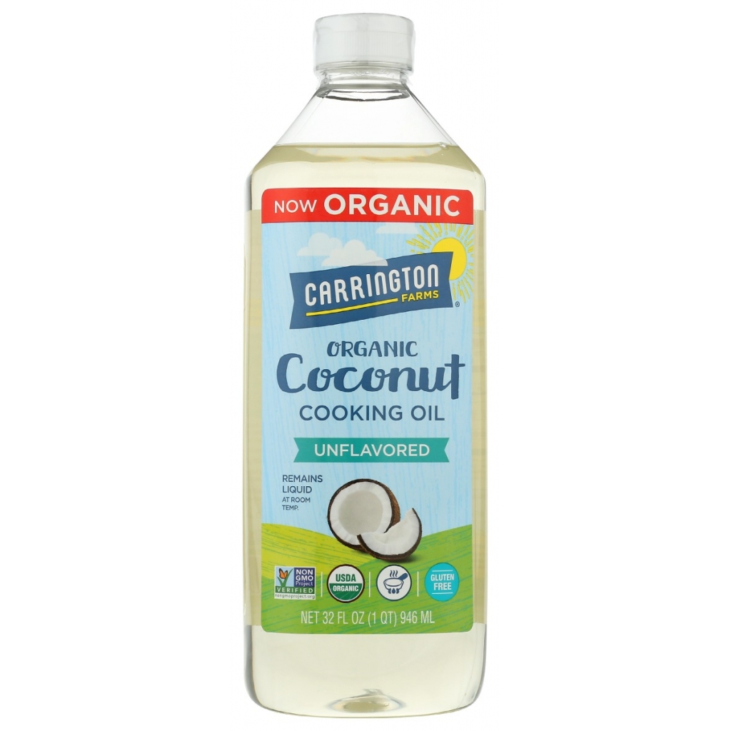 Organic Unflavored Coconut Oil, 32 fl oz