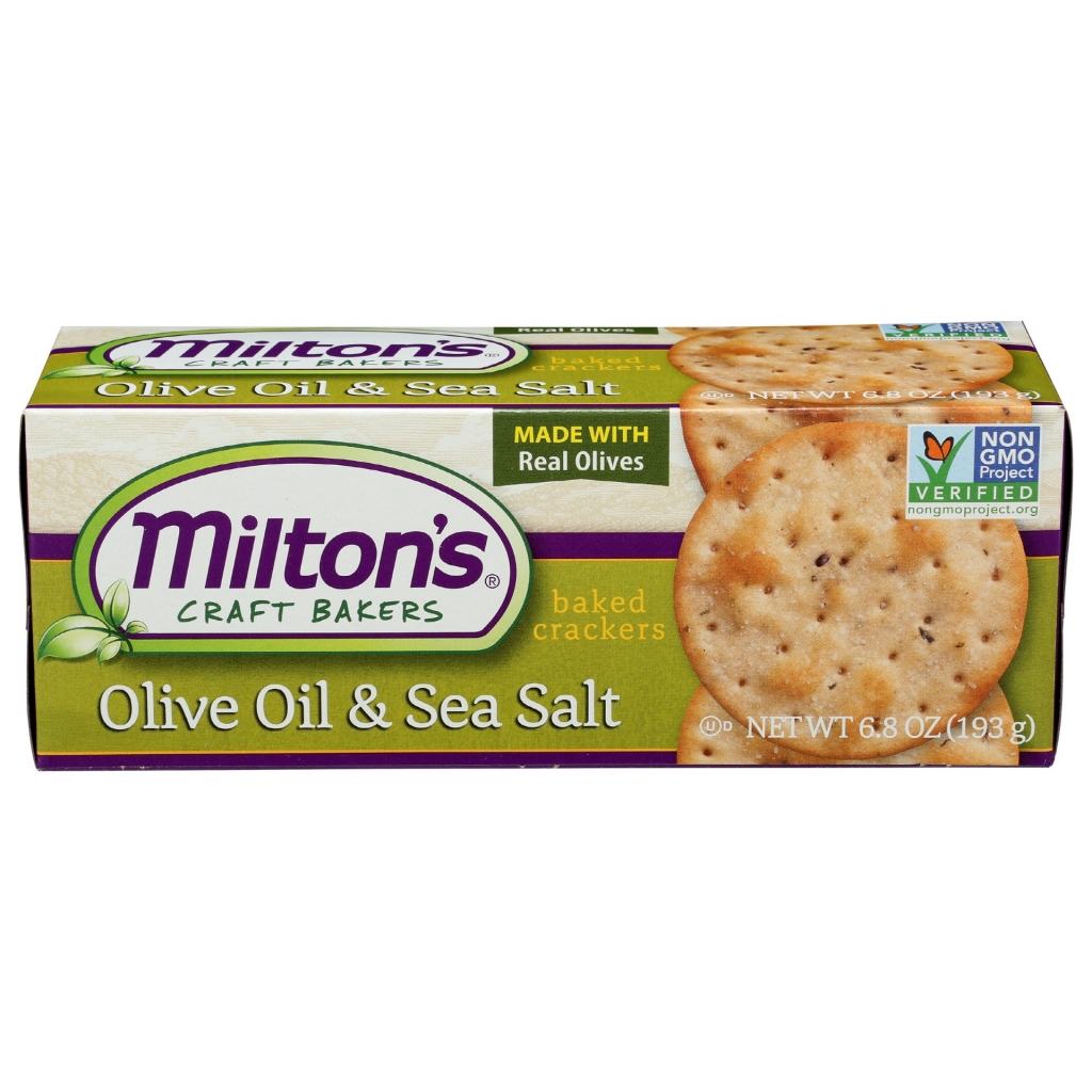 Salted Olive Oil Crackers - 6.8 oz