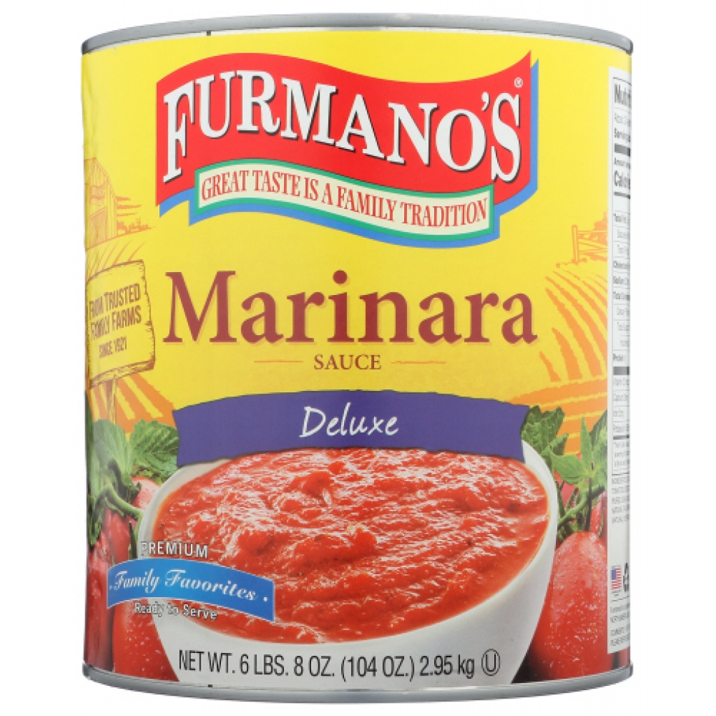 Pasta Marinara Sauce, 104 oz