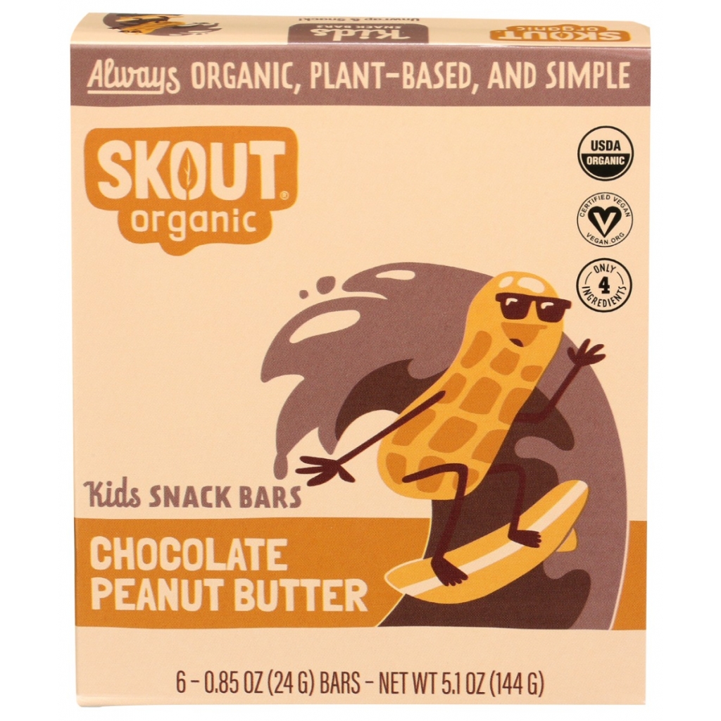 Rich Chocolate & Creamy Peanut Butter Bar for Kids, 5.1 OZ