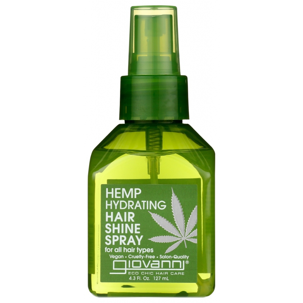 Hemp Hydrating Hair Shine Spray - 4.3 oz