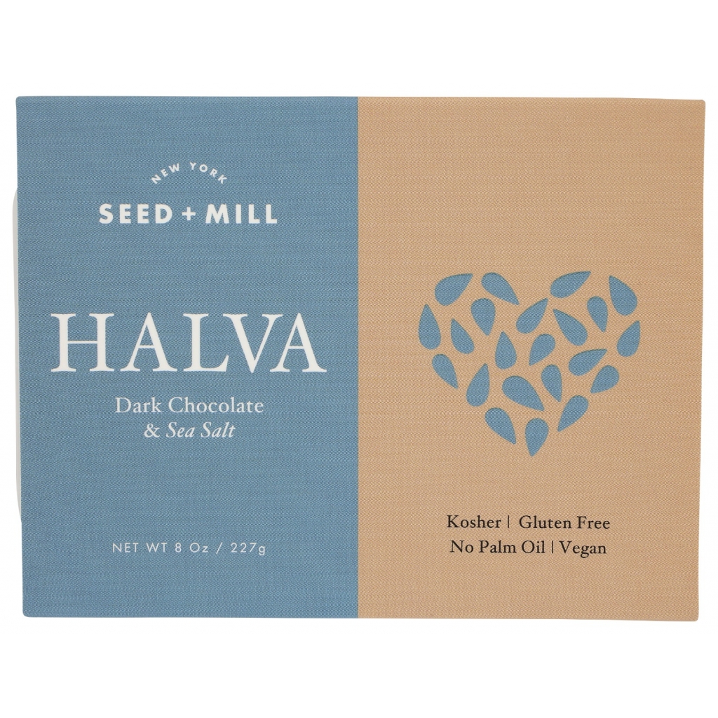 Sea Salt Dark Chocolate Halva - 8 oz