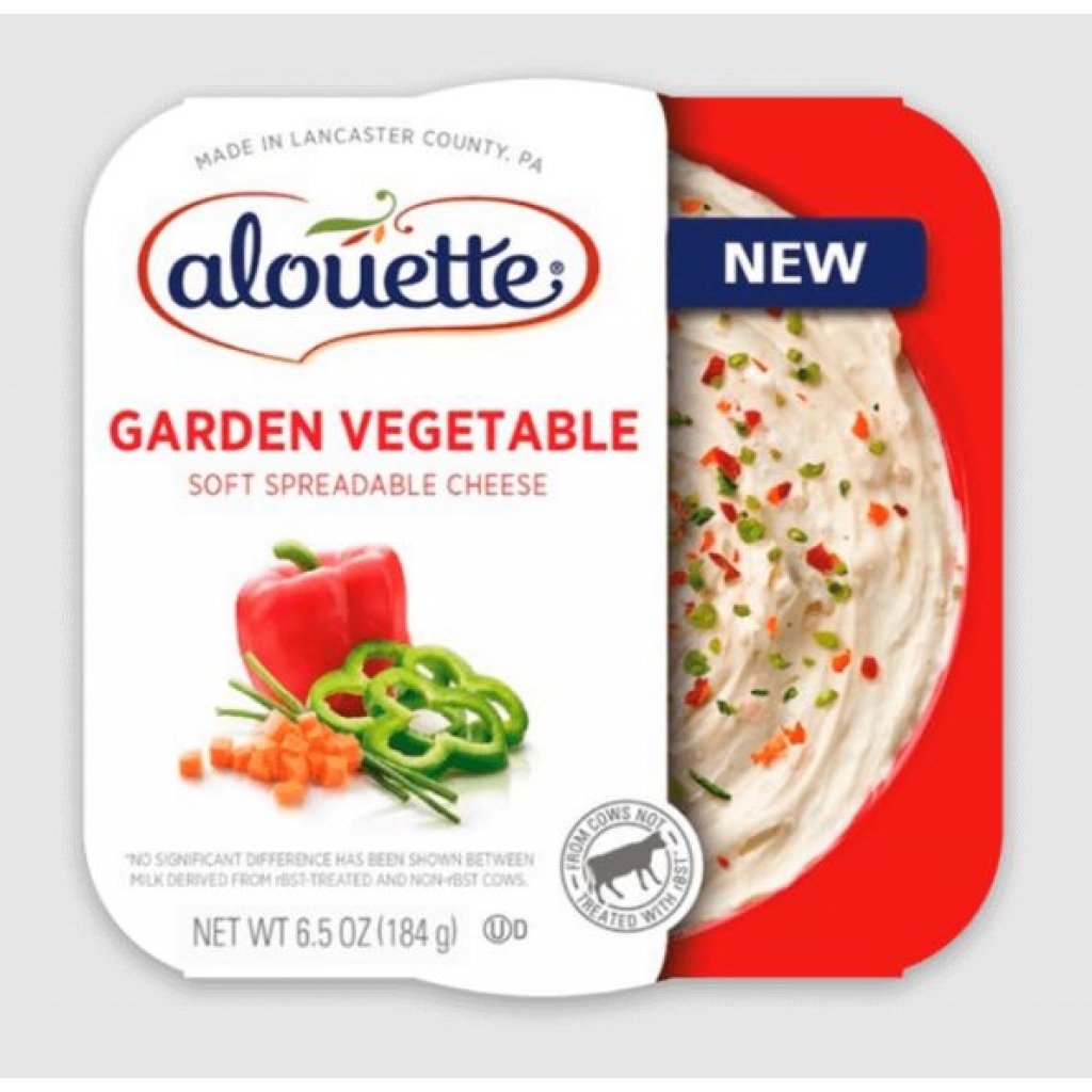 Garden Vegetable Soft Spreadable Cheese - Flavorful Gourmet Spread