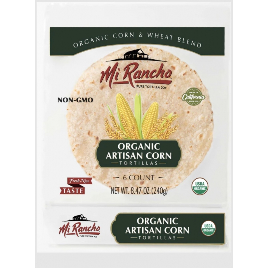 Artisan Corn Tortillas (Pack of 6), 8.47 oz