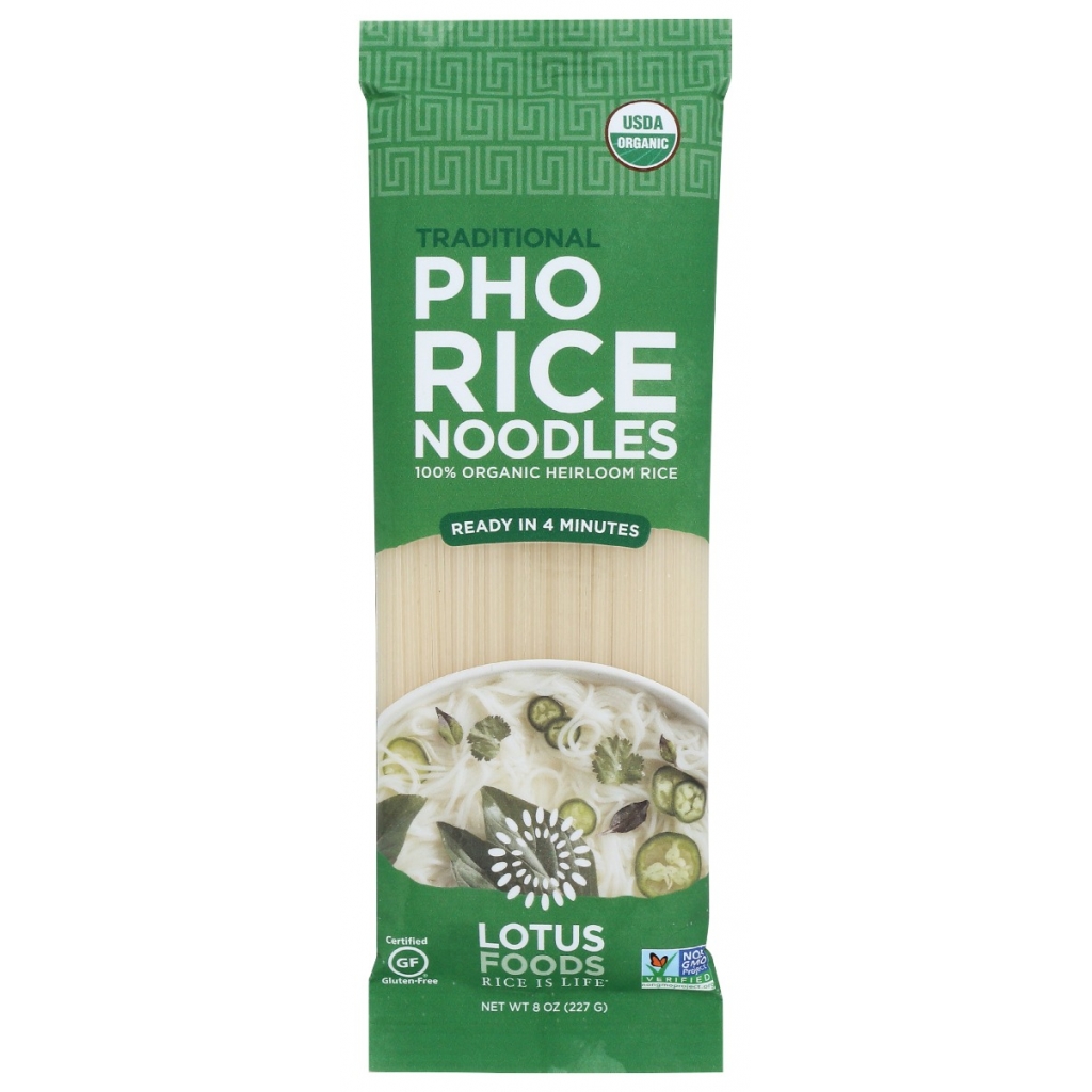 Organic Rice Pho Noodles, 8 oz - Gluten-Free Convenience