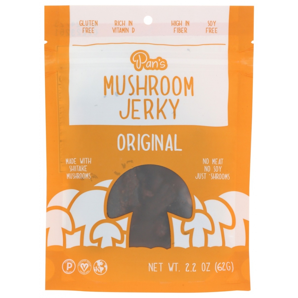 Original Mushroom Jerky - Vegan Shiitake - 2.2oz