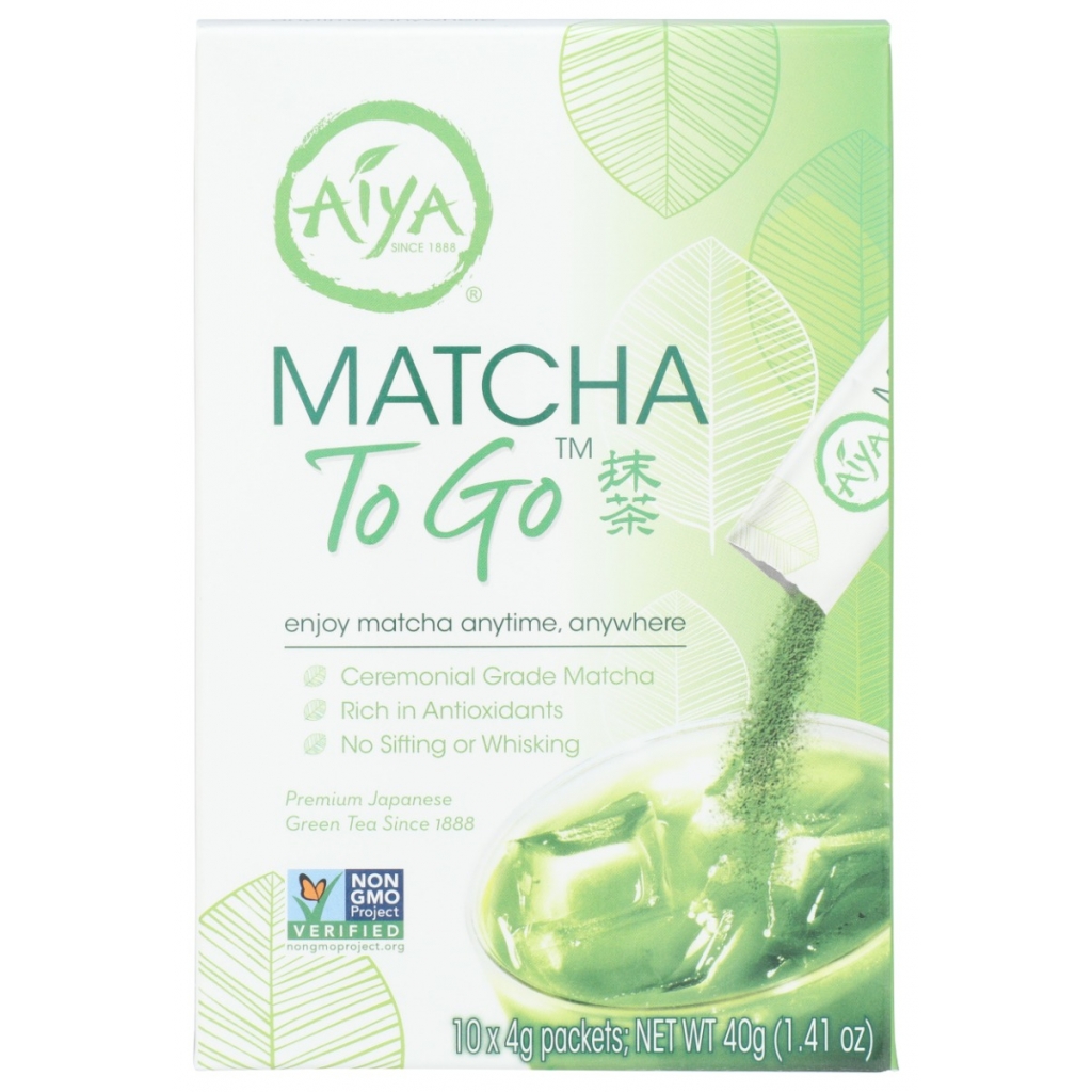 Aiya Matcha To Go Sticks, 10 Ct, 1 each