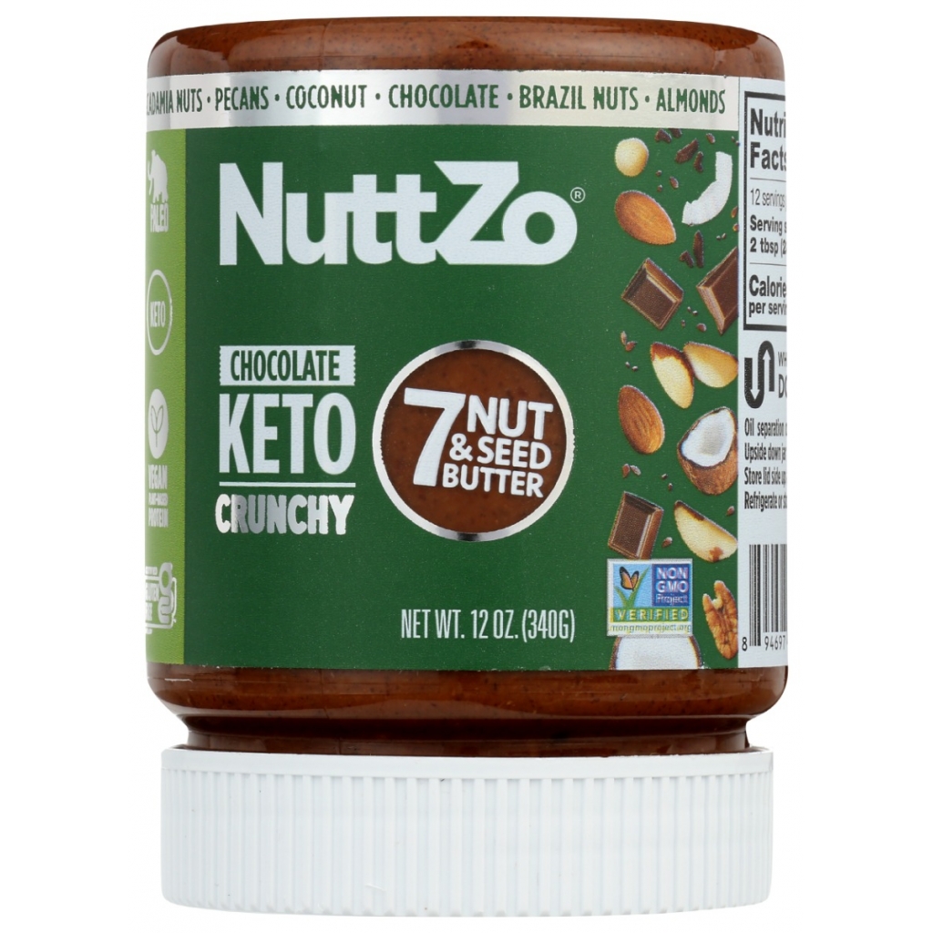 Chocolate Keto Crunchy Spread, 12 oz