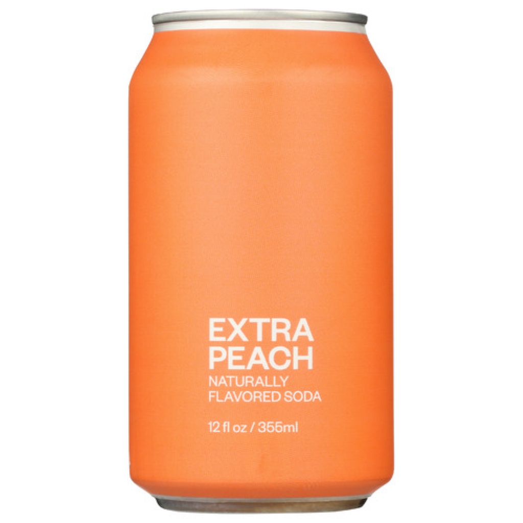 Extra Peach Soda - 12 FO