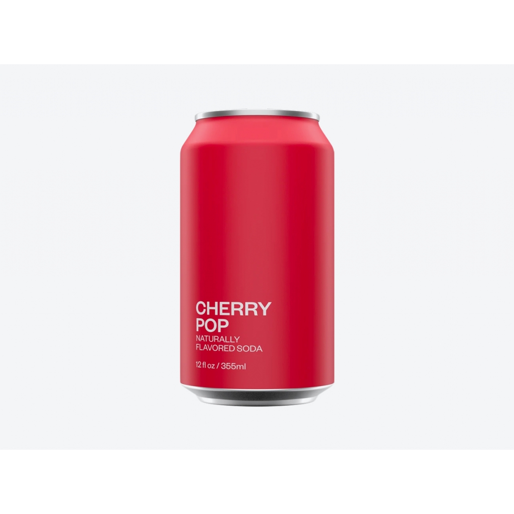 Cherry Pop Soda, 12 fl oz