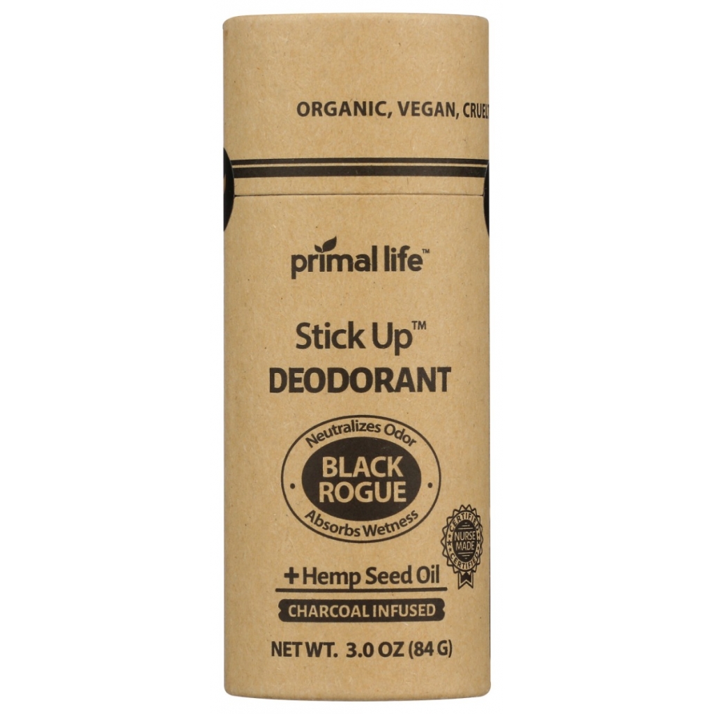 Detox Black Rogue Deodorant Stick – 3 oz