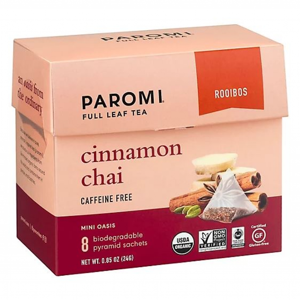 Caffeine-Free Cinnamon Chai Tea with Rooibos – 8 Bags