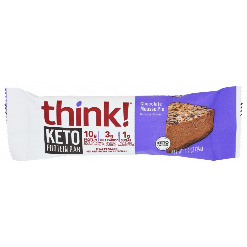 Chocolate Mousse Pie Keto Protein Bar - 1.2 oz