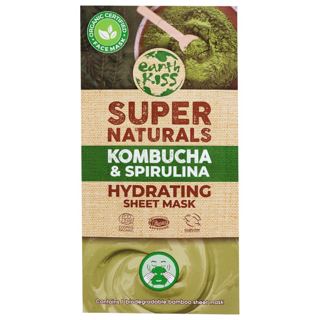 Kombucha & Spirulina Hydrating Sheet Mask, 1 ea