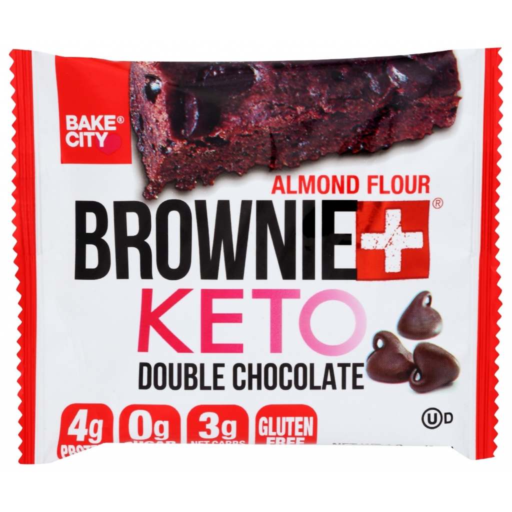 Keto Double Chocolate Brownie - 1.2 oz