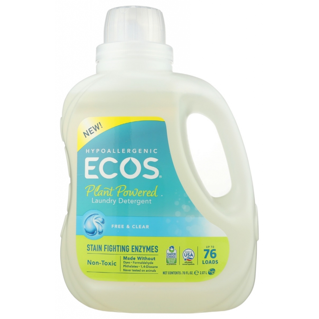 ECOS Laundry Stain Fighting Enzymes - Powerful and Eco-Friendly Clean