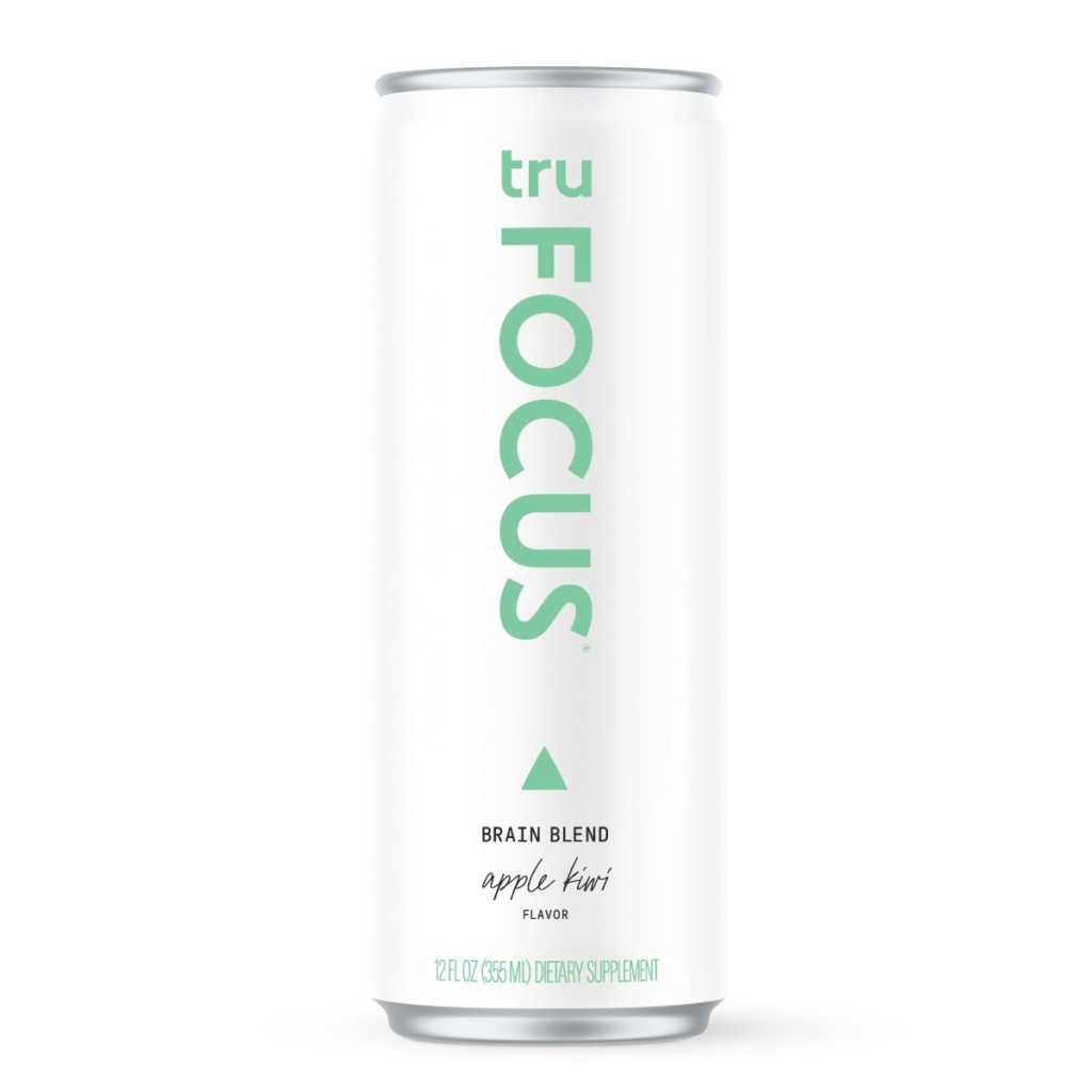 Tru Focus Sparkling Water - Apple Kiwi, 12 oz